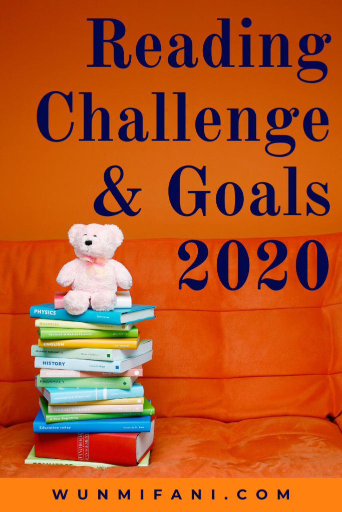 reading challenge and goals for 2020