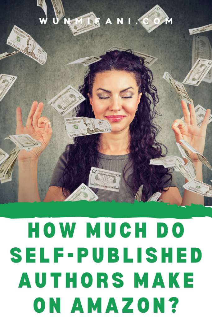 How much do self published authors make on amazon