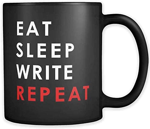 Eat Sleep Write Repeat Mug