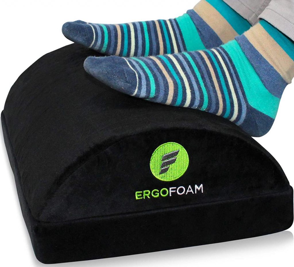 ErgoFoam Adjustable Foot Rest Under Desk