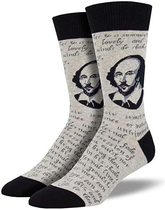 Socksmith Shakespeare Sonnet Socks