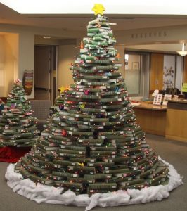 Christmas Book Tree Inspiration